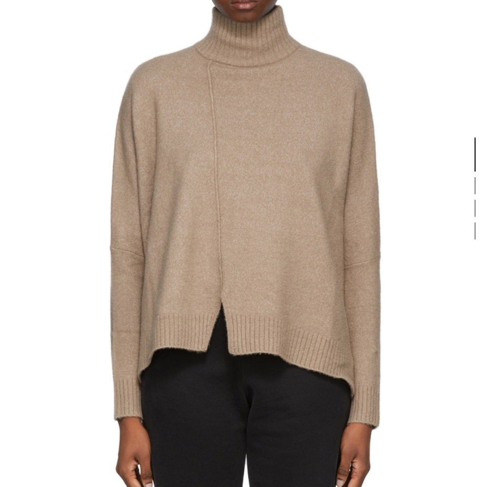 MaxMara Brown Turtleneck Sweater